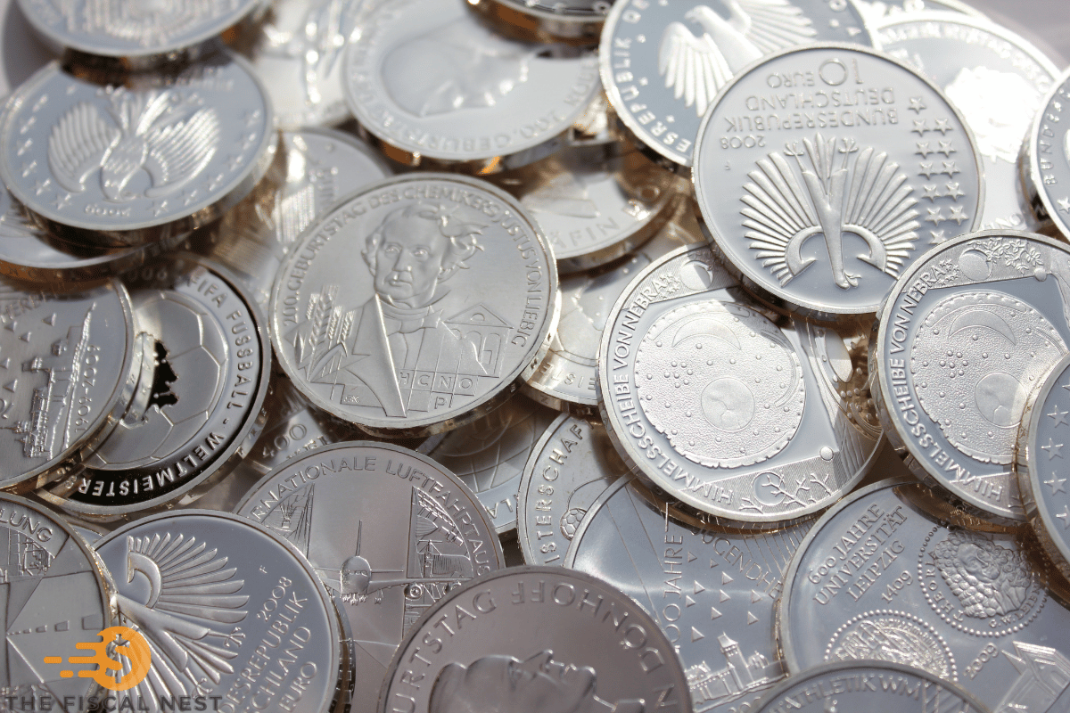 Old Silver Coins_ Shining Through History, One Treasure at a Time